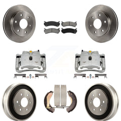 Transit Auto KC8-100816S Disc Brake Kit for 2005-2007 Chevrolet Silverado 1500 Classic, GMC Sierra 1500 Classic, Chevrolet Silverado 1500 & more - Front and Rear product image