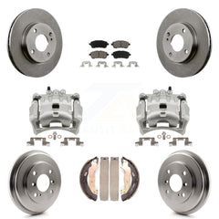 Transit Auto KC8-100817C Disc Brake Kit for 2011-2019 Ford Fiesta - Front and Rear product image