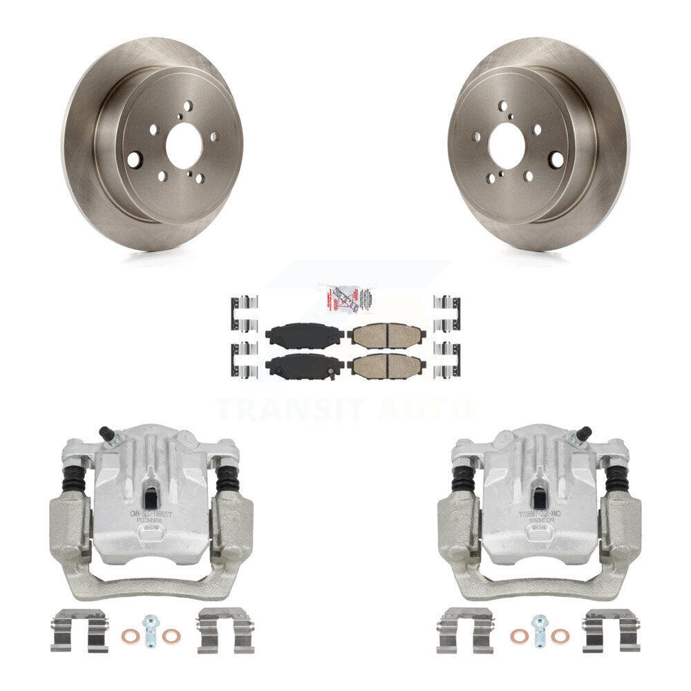 Transit Auto KC8-100817N Disc Brake Kit for 2010-2014 Subaru Legacy, Subaru Outback - Rear product image