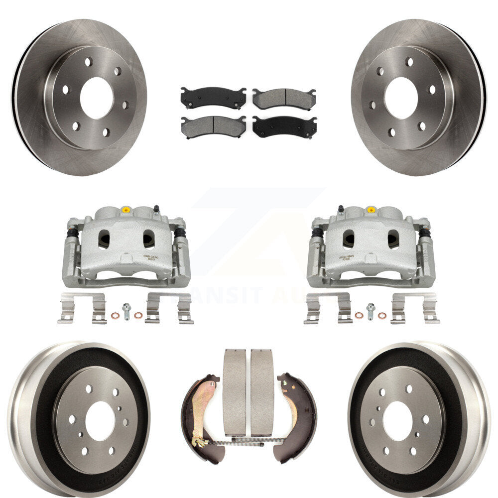 Transit Auto KC8-100817S Disc Brake Kit for 2007 Chevrolet Silverado 1500 - Front and Rear product image