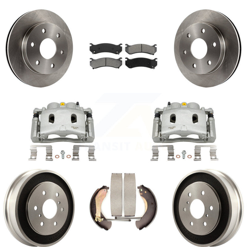 Transit Auto KC8-100817S Disc Brake Kit for 2007 Chevrolet Silverado 1500 - Front and Rear product image