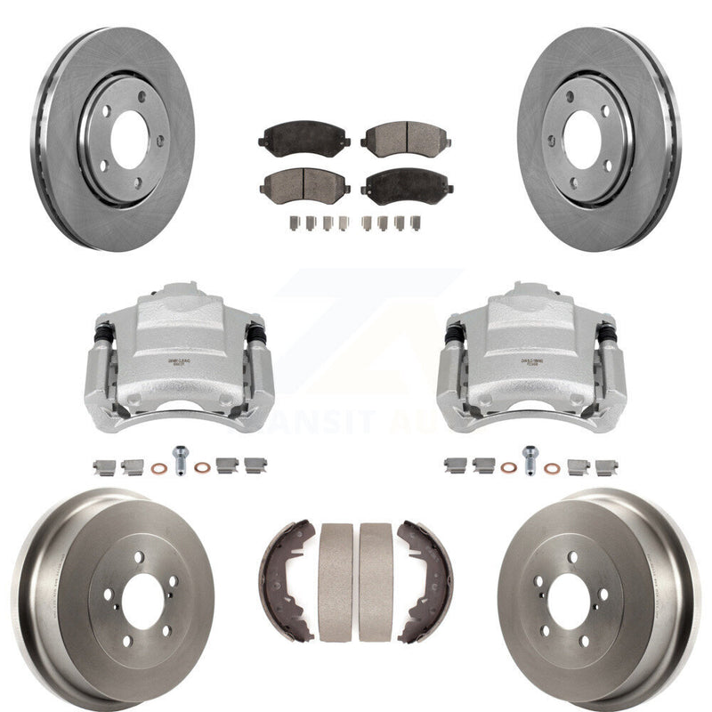 Transit Auto KC8-100817T Disc Brake Kit for 2004-2007 Chrysler Town & Country, Dodge Caravan, Dodge Grand Caravan - Front and Rear product image