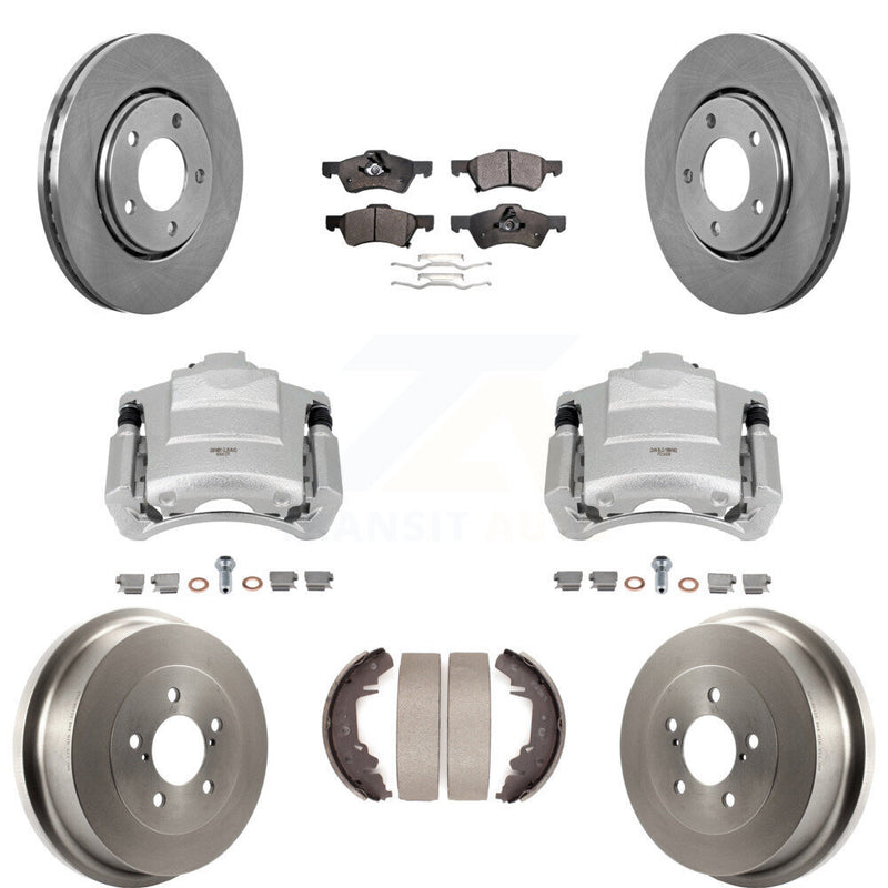 Transit Auto KC8-100818P Disc Brake Kit for 2004 Dodge Caravan - Front and Rear product image