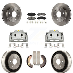 Transit Auto KC8-100818S Disc Brake Kit for 2007 GMC Sierra 1500 - Front and Rear product image