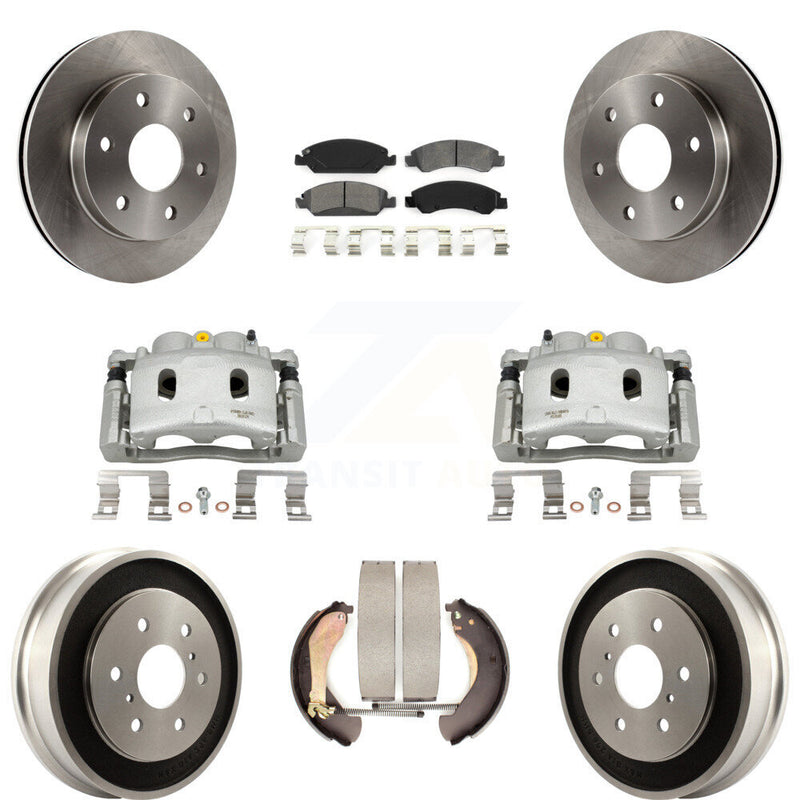 Transit Auto KC8-100818S Disc Brake Kit for 2007 GMC Sierra 1500 - Front and Rear product image