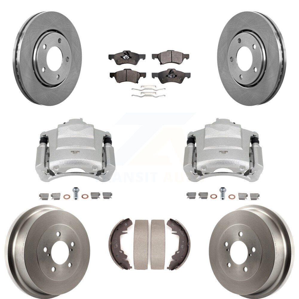 Transit Auto KC8-100818T Disc Brake Kit for 2004 Dodge Caravan - Front and Rear product image