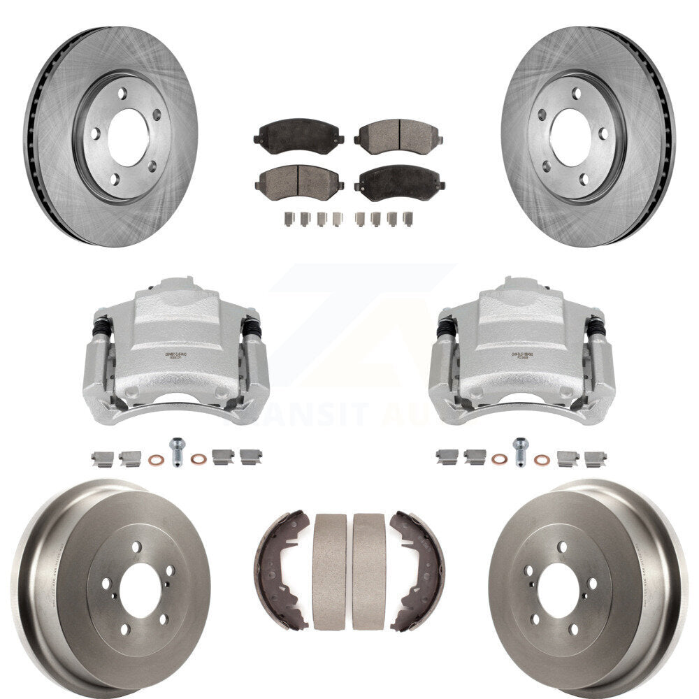 Transit Auto KC8-100819P Disc Brake Kit for 2006 Dodge Grand Caravan - Front and Rear product image