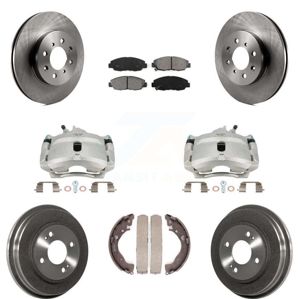 Transit Auto KC8-100819S Disc Brake Kit for 2010-2014 Honda Insight - Front and Rear product image