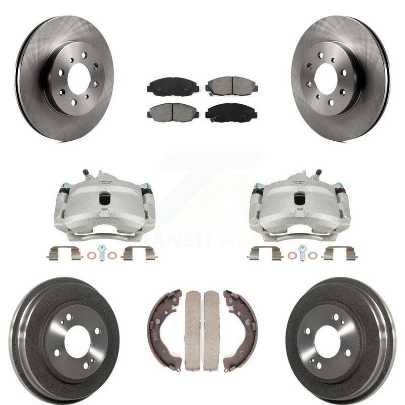 Transit Auto KC8-100819S Disc Brake Kit for 2010-2014 Honda Insight - Front and Rear product image