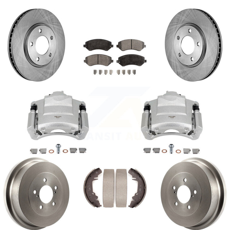 Transit Auto KC8-100819T Disc Brake Kit for 2006 Dodge Grand Caravan - Front and Rear product image