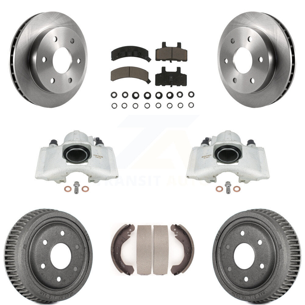 Transit Auto KC8-100820C Disc Brake Kit for 1992-1998 GMC Yukon, Chevrolet Blazer, Chevrolet K1500 - Front and Rear product image