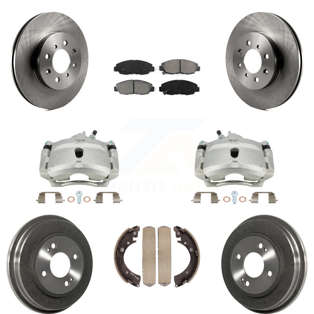 Transit Auto KC8-100820S Disc Brake Kit for 2001-2005 Honda Civic - Front and Rear product image