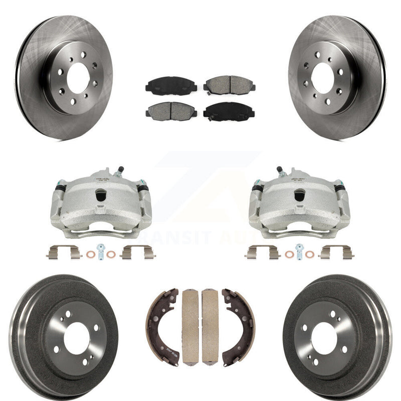 Transit Auto KC8-100820S Disc Brake Kit for 2001-2005 Honda Civic - Front and Rear product image