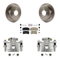 Transit Auto KC8-100821N Disc Brake Kit for 2007-2015 Mitsubishi Outlander, Mitsubishi Lancer - Rear product image