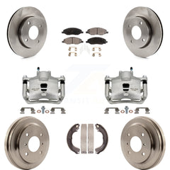 Transit Auto KC8-100821P Disc Brake Kit for 2009-2011 Nissan Versa - Front and Rear product image