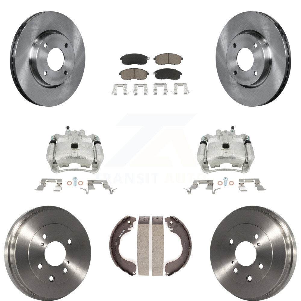 Transit Auto KC8-100823C Disc Brake Kit for 2007-2012 Nissan Sentra - Front and Rear product image