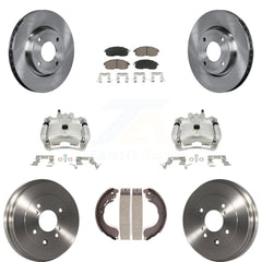 Transit Auto KC8-100823C Disc Brake Kit for 2007-2012 Nissan Sentra - Front and Rear product image