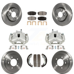 Transit Auto KC8-100823P Disc Brake Kit for 2009-2010 Hyundai Elantra - Front and Rear product image