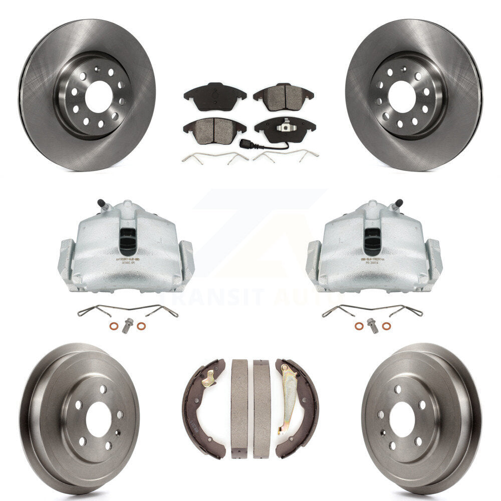 Transit Auto KC8-100823S Disc Brake Kit for 2011-2012 Volkswagen Beetle, Volkswagen Jetta - Front and Rear product image