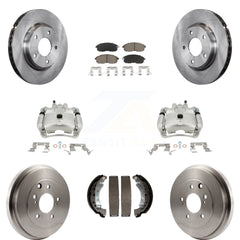 Transit Auto KC8-100824C Disc Brake Kit for 2013-2019 Nissan Sentra - Front and Rear product image