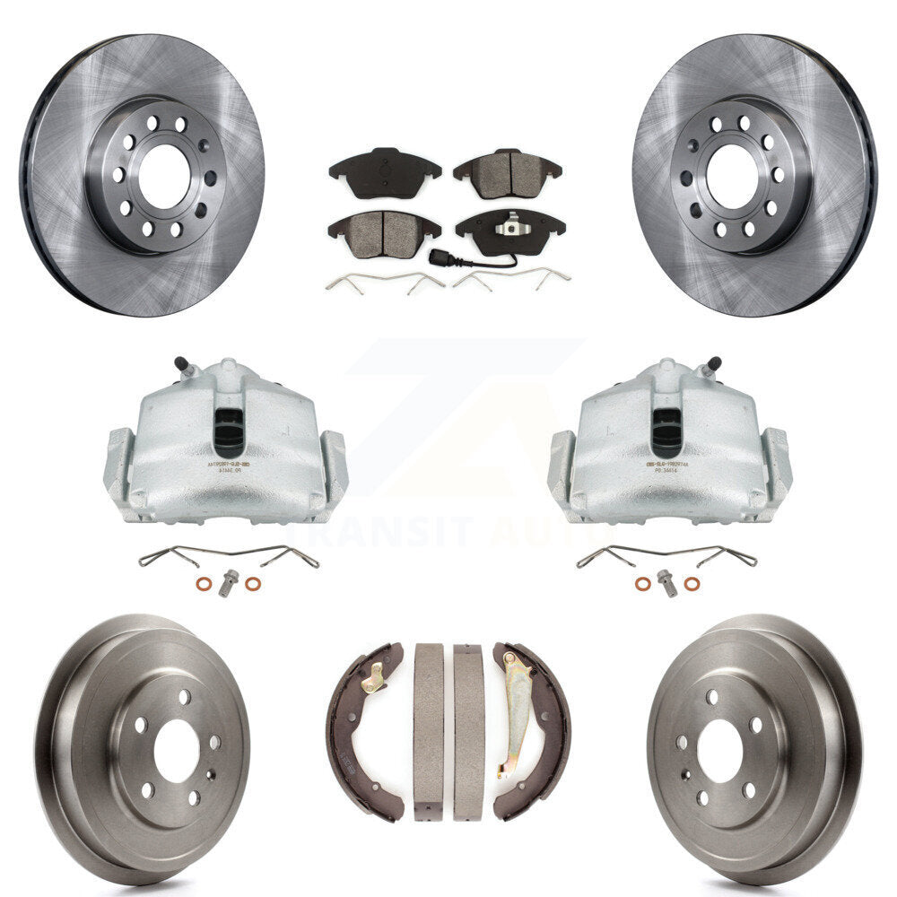 Transit Auto KC8-100824S Disc Brake Kit for 2011-2012 Volkswagen Jetta - Front and Rear product image