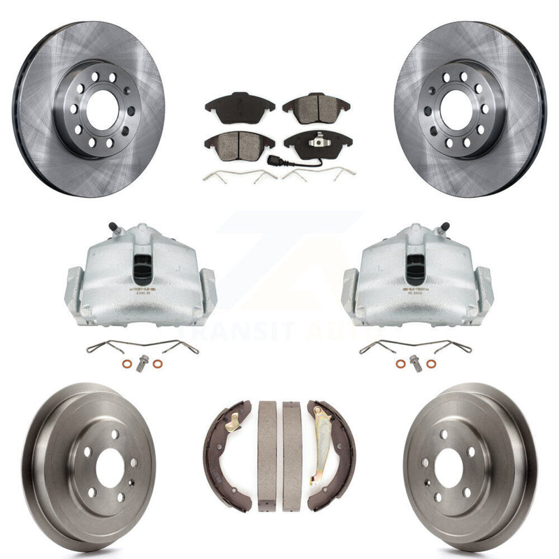 Transit Auto KC8-100824S Disc Brake Kit for 2011-2012 Volkswagen Jetta - Front and Rear product image