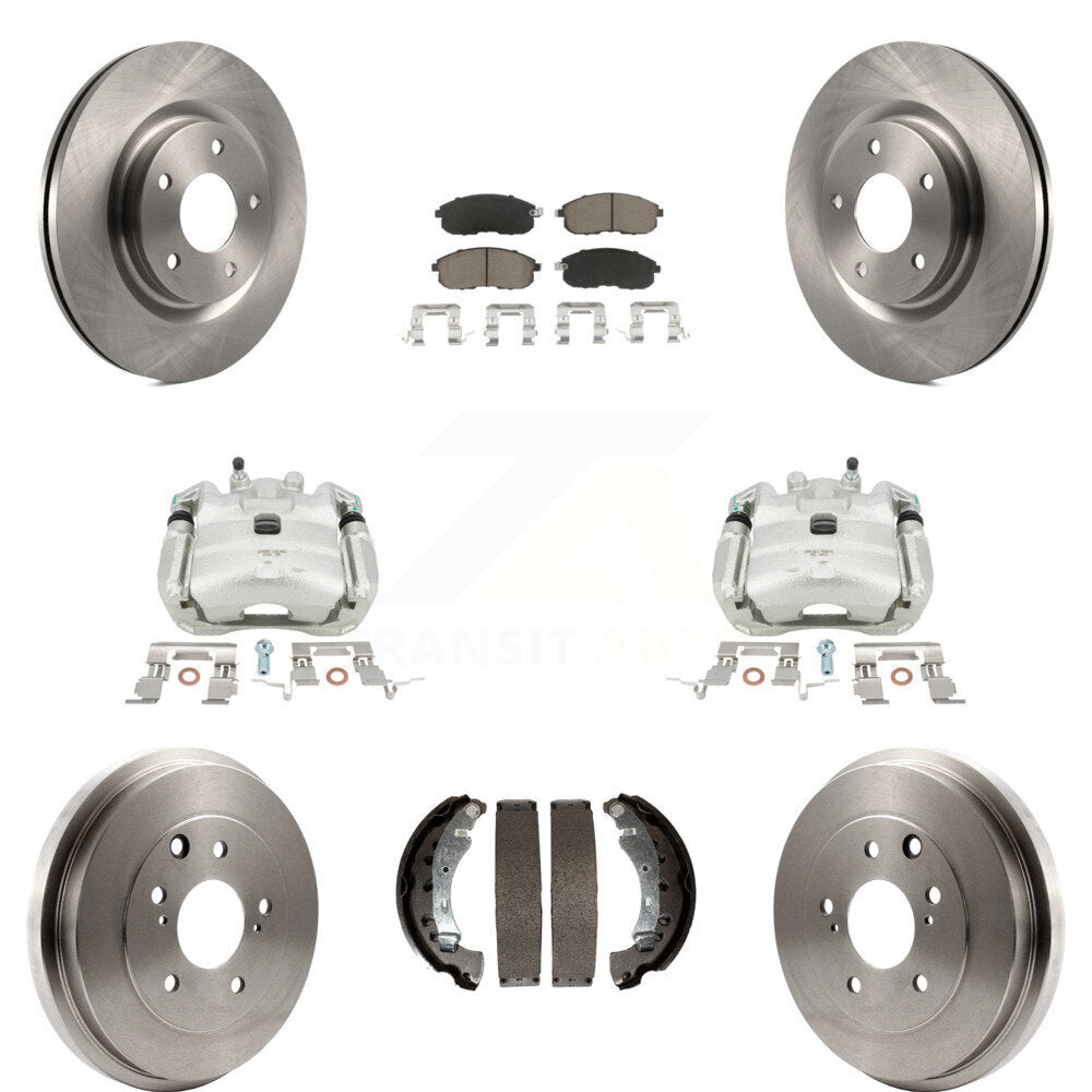 Transit Auto KC8-100825C Disc Brake Kit for 2017-2019 Nissan Sentra - Front and Rear product image