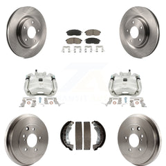 Transit Auto KC8-100825C Disc Brake Kit for 2017-2019 Nissan Sentra - Front and Rear product image