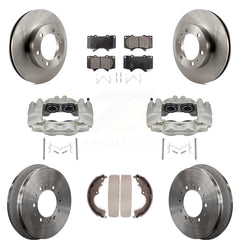 Transit Auto KC8-100825P Disc Brake Kit for 2021-2022 Toyota Tacoma - Front and Rear product image