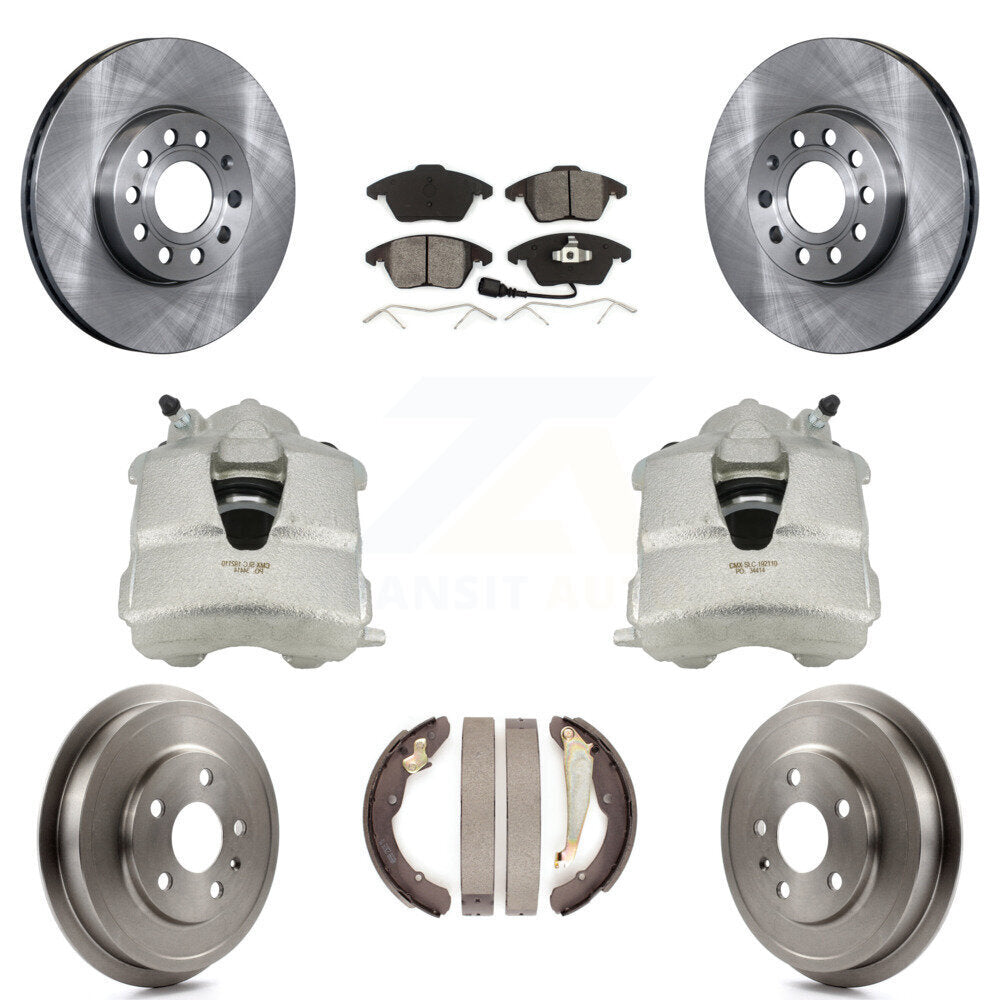 Transit Auto KC8-100825S Disc Brake Kit for 2011-2012 Volkswagen Jetta - Front and Rear product image