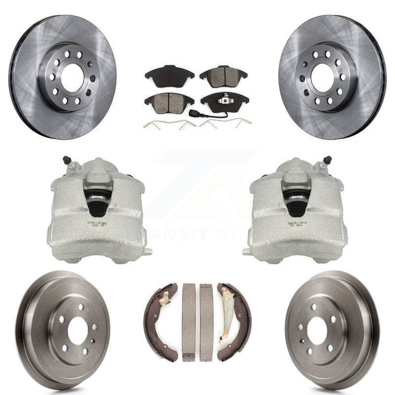 Transit Auto KC8-100825S Disc Brake Kit for 2011-2012 Volkswagen Jetta - Front and Rear product image