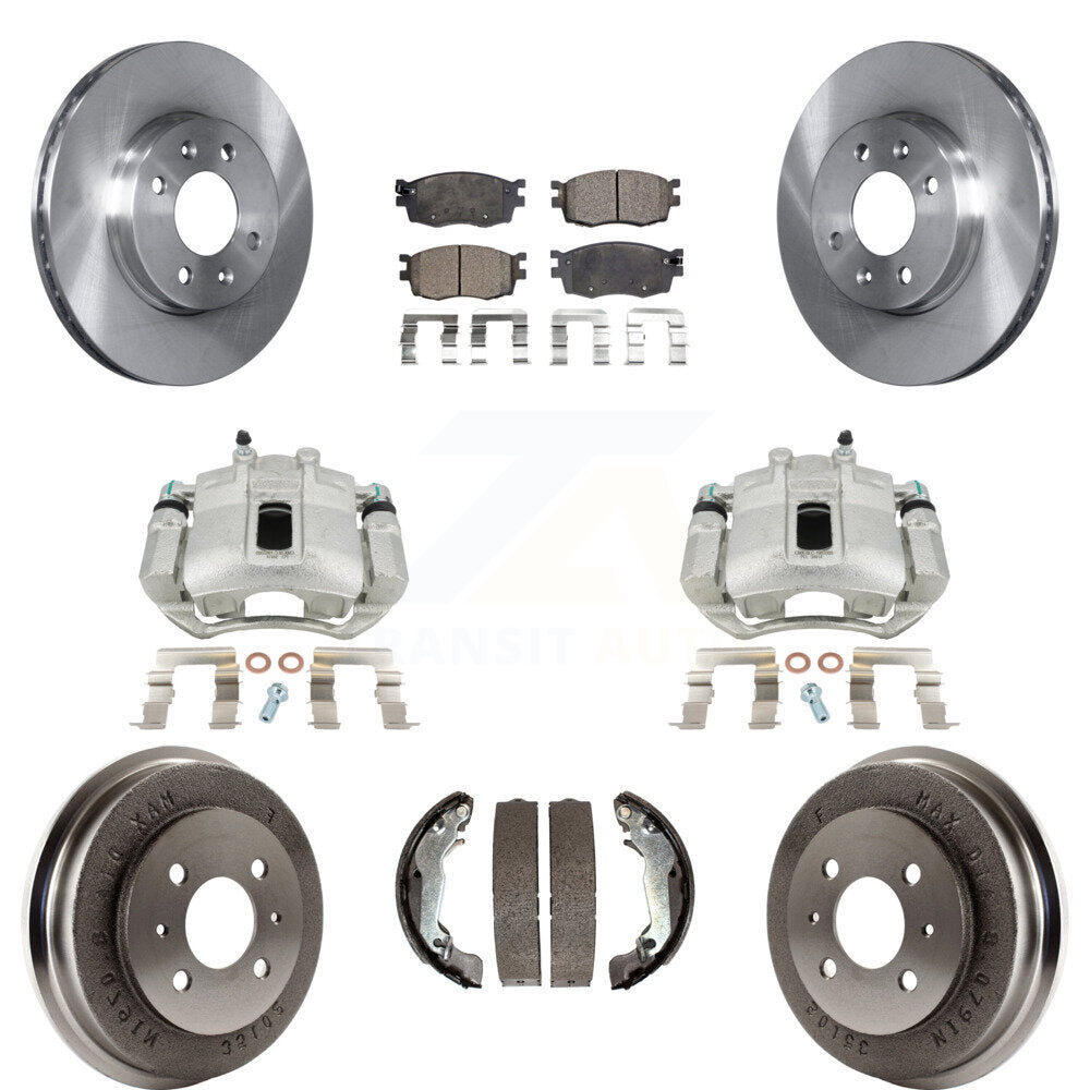 Transit Auto KC8-100825T Disc Brake Kit for 2006 Hyundai Accent - Front and Rear product image