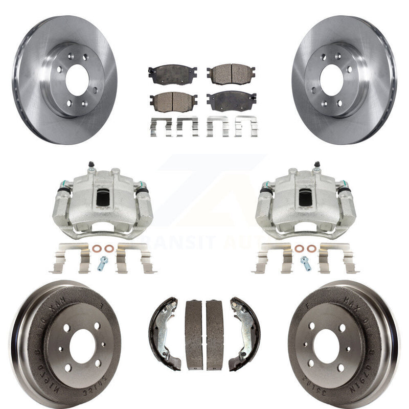 Transit Auto KC8-100825T Disc Brake Kit for 2006 Hyundai Accent - Front and Rear product image
