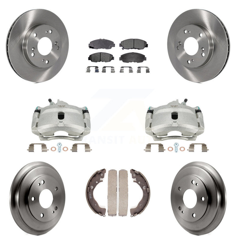 Transit Auto KC8-100826P Disc Brake Kit for 2006-2011 Honda Civic - Front and Rear product image