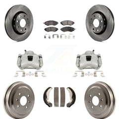 Transit Auto KC8-100826T Disc Brake Kit for 2004-2015 Chevrolet Spark, Pontiac G3, Pontiac G3 Wave & more - Front and Rear product image