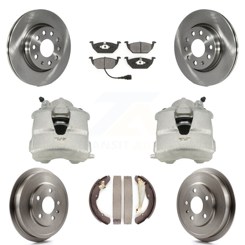 Transit Auto KC8-100827S Disc Brake Kit for 2011-2012 Volkswagen Jetta - Front and Rear product image