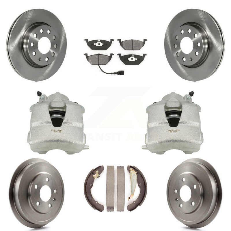 Transit Auto KC8-100827S Disc Brake Kit for 2011-2012 Volkswagen Jetta - Front and Rear product image