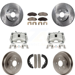 Transit Auto KC8-100828P Disc Brake Kit for 2006-2010 Honda Civic - Front and Rear product image