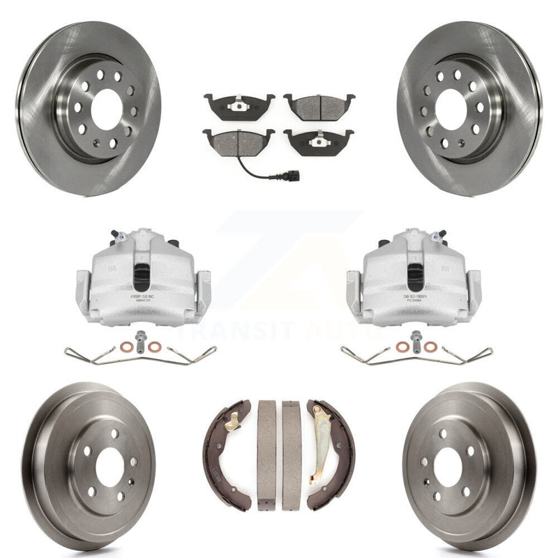 Transit Auto KC8-100828S Disc Brake Kit for 2011-2012 Volkswagen Jetta - Front and Rear product image