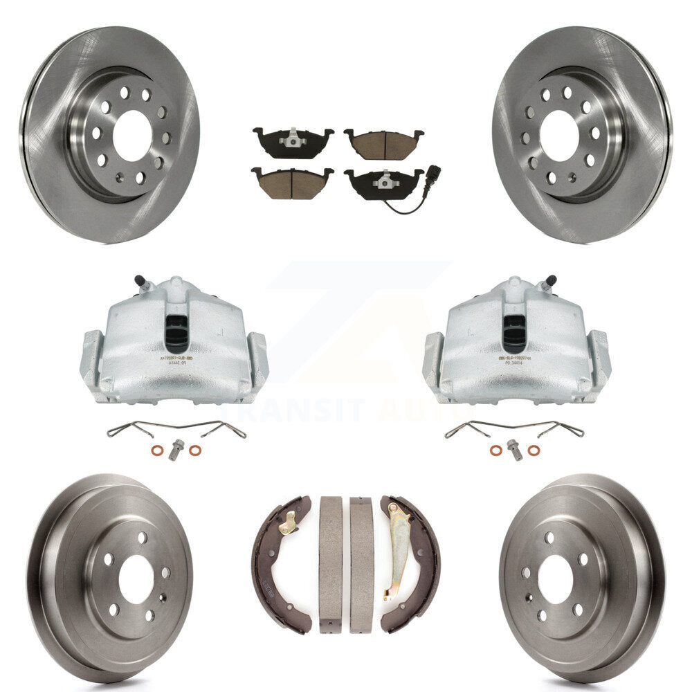 Transit Auto KC8-100829C Disc Brake Kit for 2011-2012 Volkswagen Jetta - Front and Rear product image
