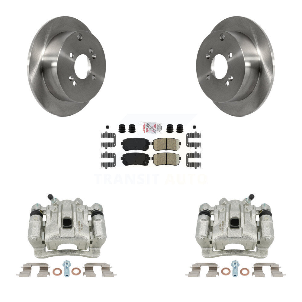 Transit Auto KC8-100829N Disc Brake Kit for 2006-2007 Hyundai Accent, Kia Rio, Kia Rio5 - Rear product image
