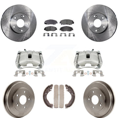 Transit Auto KC8-100829P Disc Brake Kit for 2011 Honda Civic - Front and Rear product image
