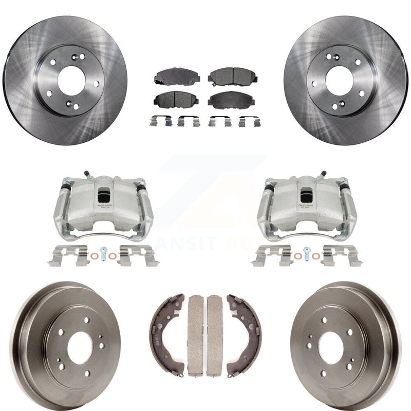 Transit Auto KC8-100829P Disc Brake Kit for 2011 Honda Civic - Front and Rear product image