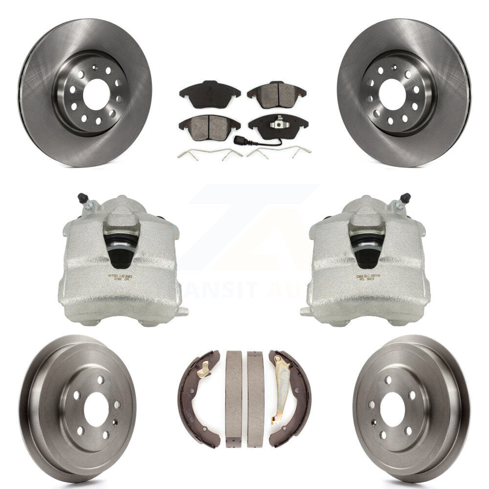 Transit Auto KC8-100829S Disc Brake Kit for 2011-2012 Volkswagen Jetta - Front and Rear product image