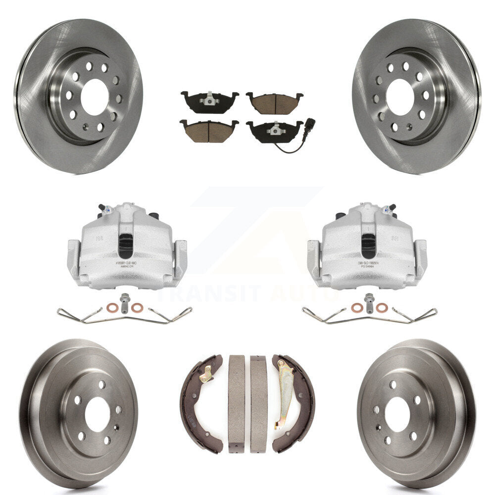 Transit Auto KC8-100830C Disc Brake Kit for 2011-2012 Volkswagen Jetta - Front and Rear product image