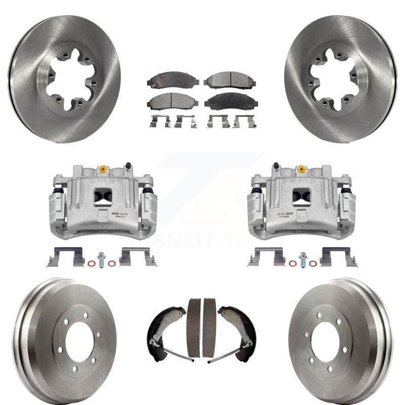 Transit Auto KC8-100830P Disc Brake Kit for 2004-2008 Isuzu i-290, Isuzu i-370, Isuzu i-280 & more - Front and Rear product image