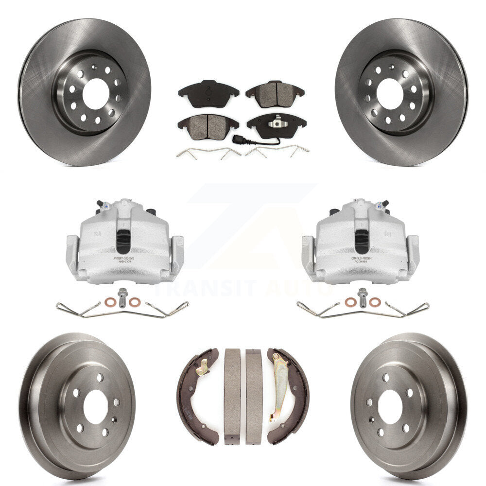 Transit Auto KC8-100830S Disc Brake Kit for 2011-2012 Volkswagen Jetta - Front and Rear product image