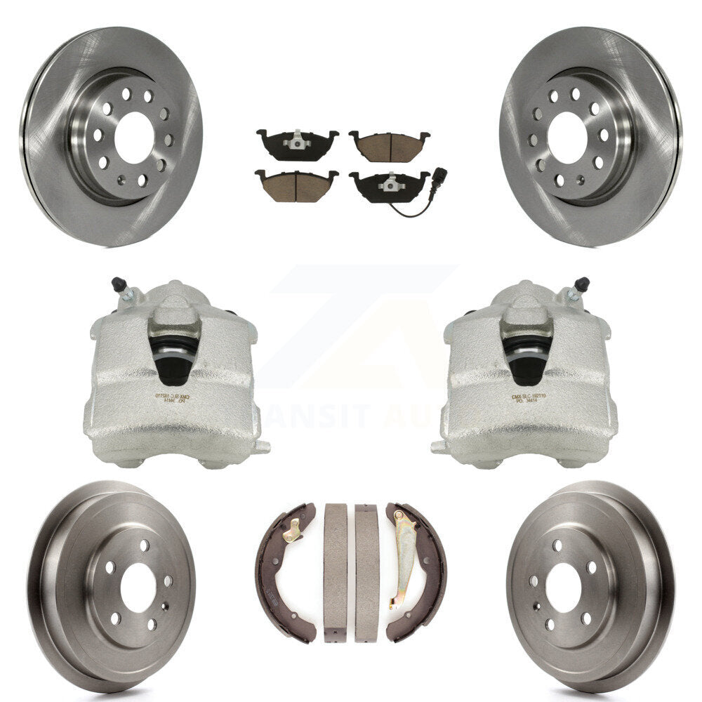 Transit Auto KC8-100831C Disc Brake Kit for 2011-2012 Volkswagen Jetta - Front and Rear product image