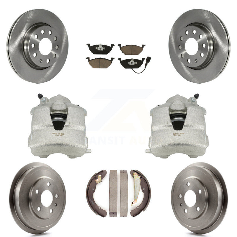 Transit Auto KC8-100831C Disc Brake Kit for 2011-2012 Volkswagen Jetta - Front and Rear product image