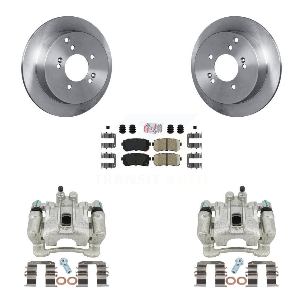 Transit Auto KC8-100831N Disc Brake Kit for 2010-2016 Kia Sportage, Hyundai Tucson - Rear product image